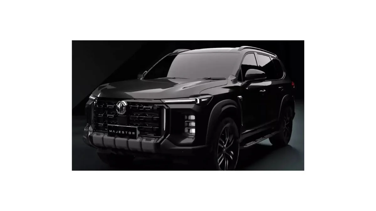 MG Majestor 2026 front view SUV India