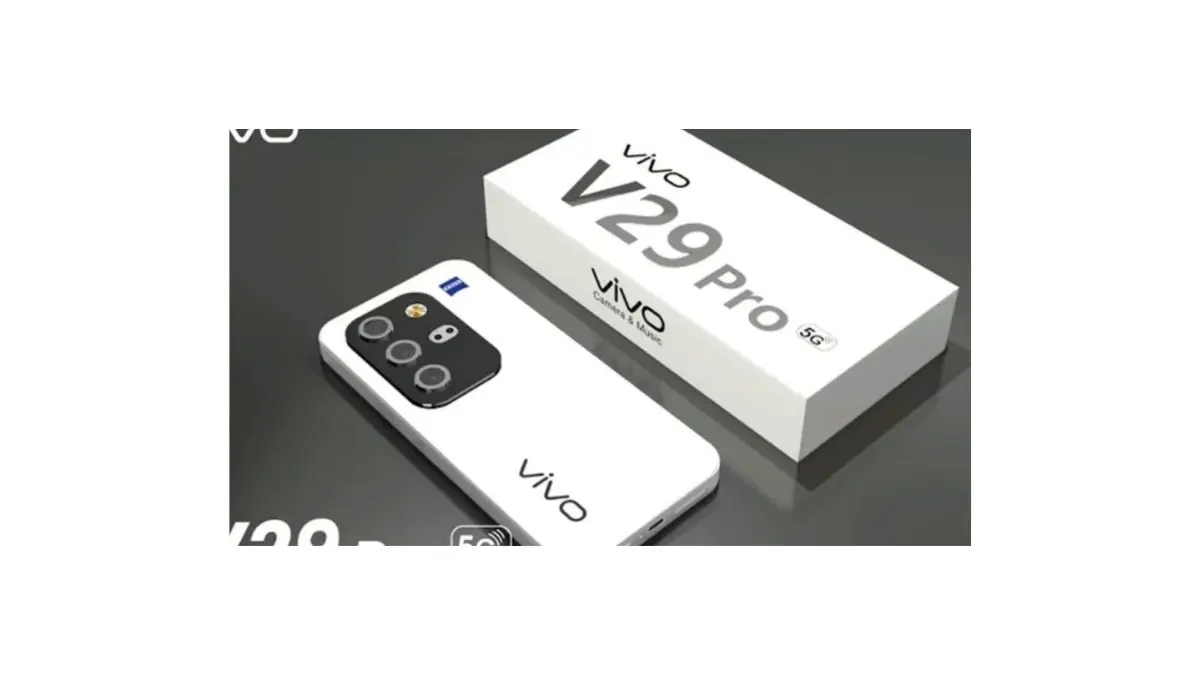 Vivo V29 Pro 5G with curved AMOLED display and triple camera module in premium finish