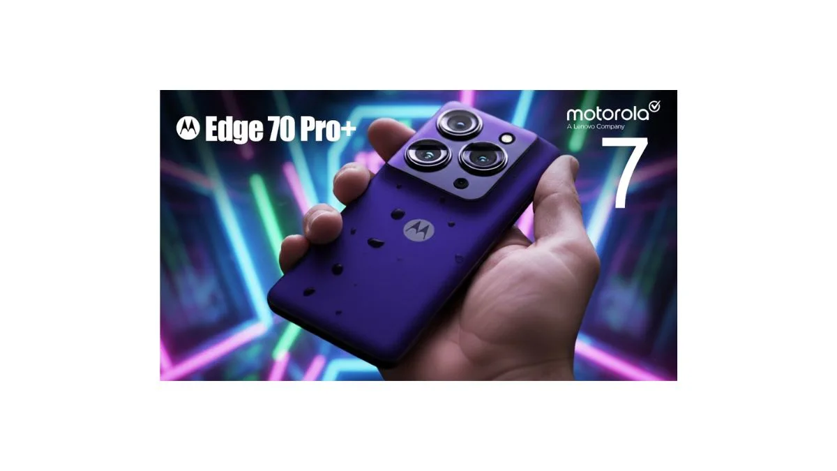 Motorola Edge 70 Pro price in India with 6500mAh battery and 144Hz curved display