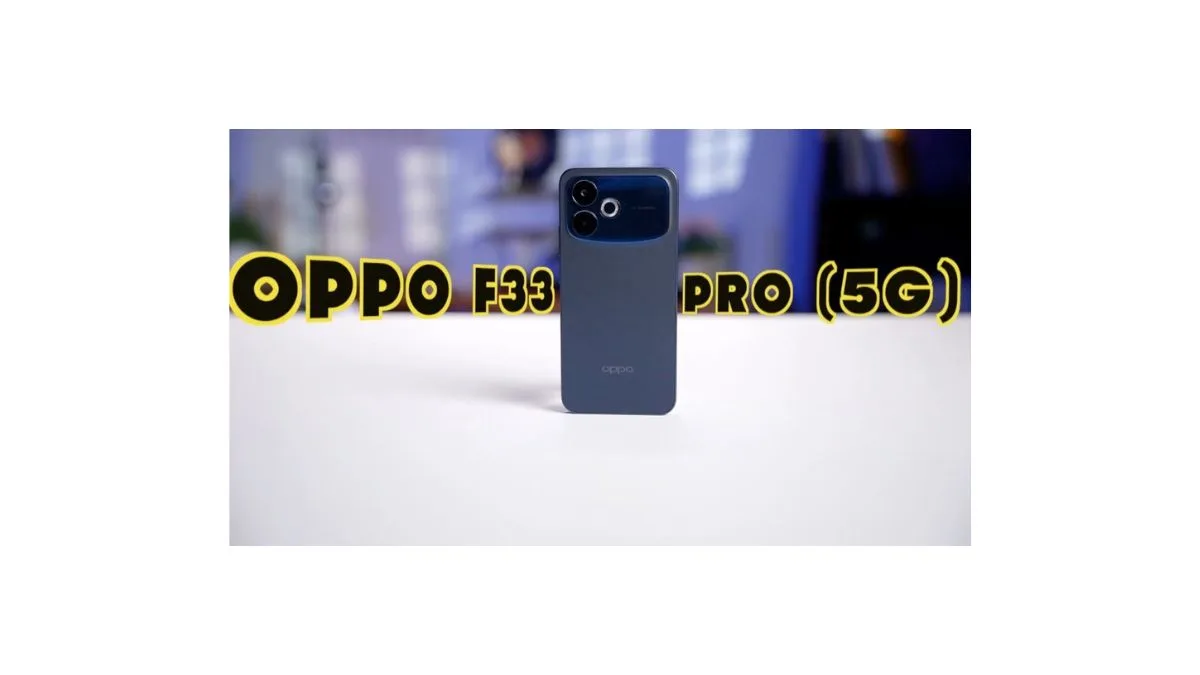 Oppo F33 Pro 5G with 7000mAh battery and AMOLED display