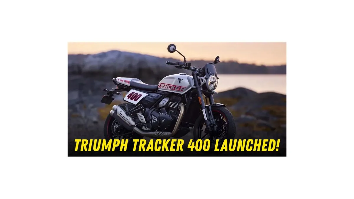 Triumph Tracker 400 India launch price specs design