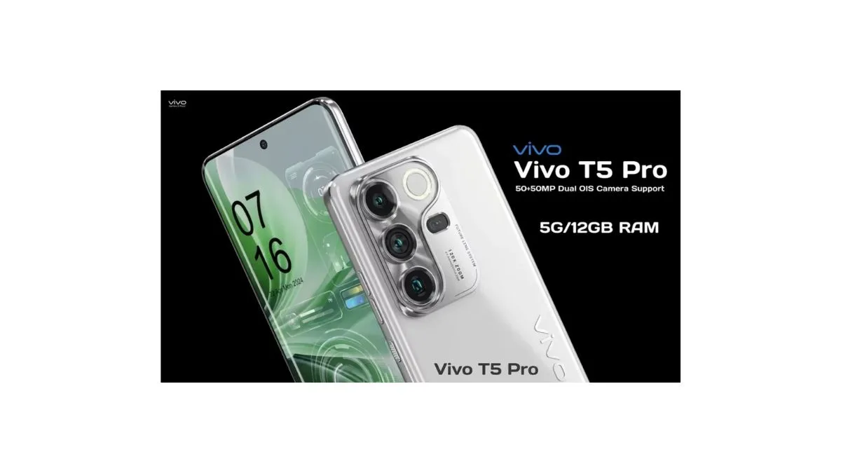 Vivo T5 Pro 5G smartphone with massive 9020mAh battery launching in India 2026